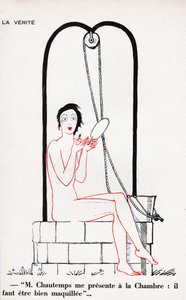 The Truth Coming Out from Her Well by Unknown